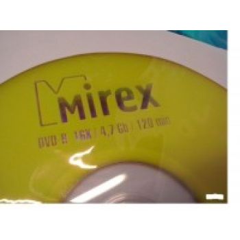 Диск Mirex,  DVD-R 4.7 Gb 16x в конвертах