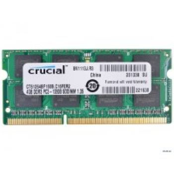 Модуль памяти  Crucial DDR3 SO-DIMM- 4Gb, 1600MHz PC3-12800,CT51264BF160BJ