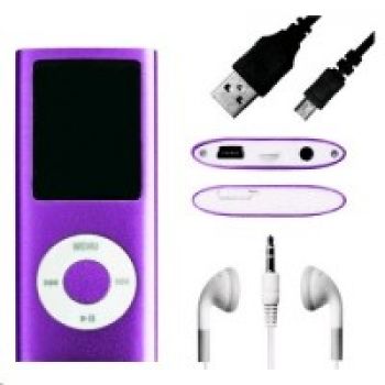 Плеер Perfeo VI-M011 Purple, FM, MicroSD(HC), JPG, TXT, MP3, WMA,  AMV, AVI ,1.8. TFT