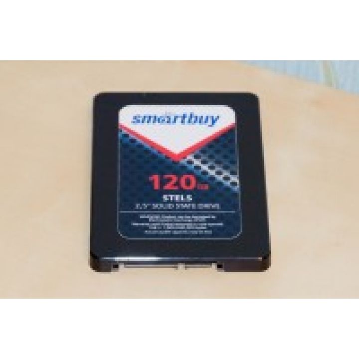 Жесткий диск 120Gb - Smartbuy Stels SB120GB-STLS-25SAT3,SSD,SATA 3,520 Мб.с,260 Мб.с, 2,5.