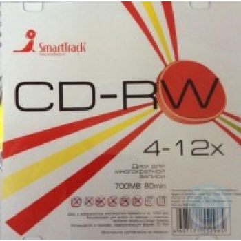 Smart Track CD-RW 700  4-12х Slim .5.200