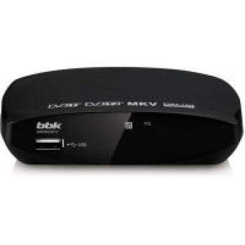 Приставка для цифрового ТВ, BBK SMP002HDT2 Black