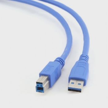 Gembird USB AM - USB3.0, BM 1.8m CCP-USB3-AMBM-6
