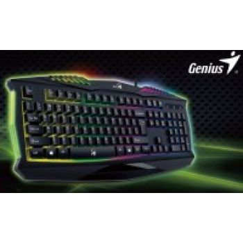 Клавиатура Игровая Genius Scorpion K220 Black USB, с подсветкой