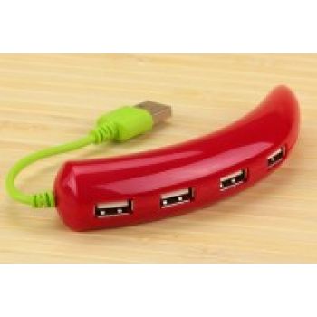 Хаб USB Bradex Перчик USB 4 ports Red 