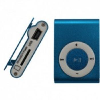Hilp цифровой аудио плеер Music Clip Titanium синий