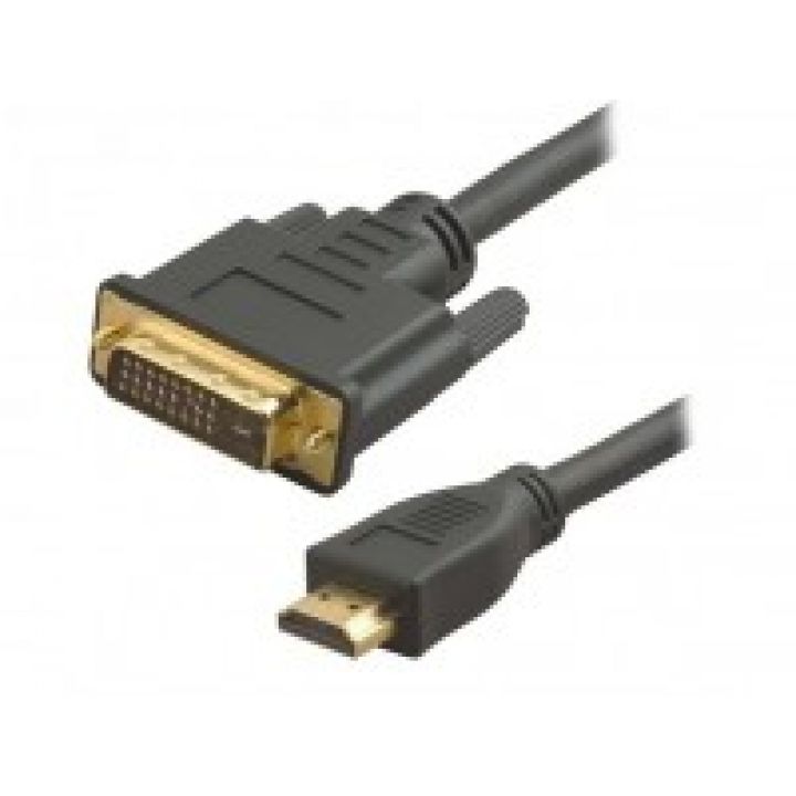 Кабель Video HDMI-DVI, gold, 2 filters 1,8м  (X-Planet) .HDMI-DVI 1.8
